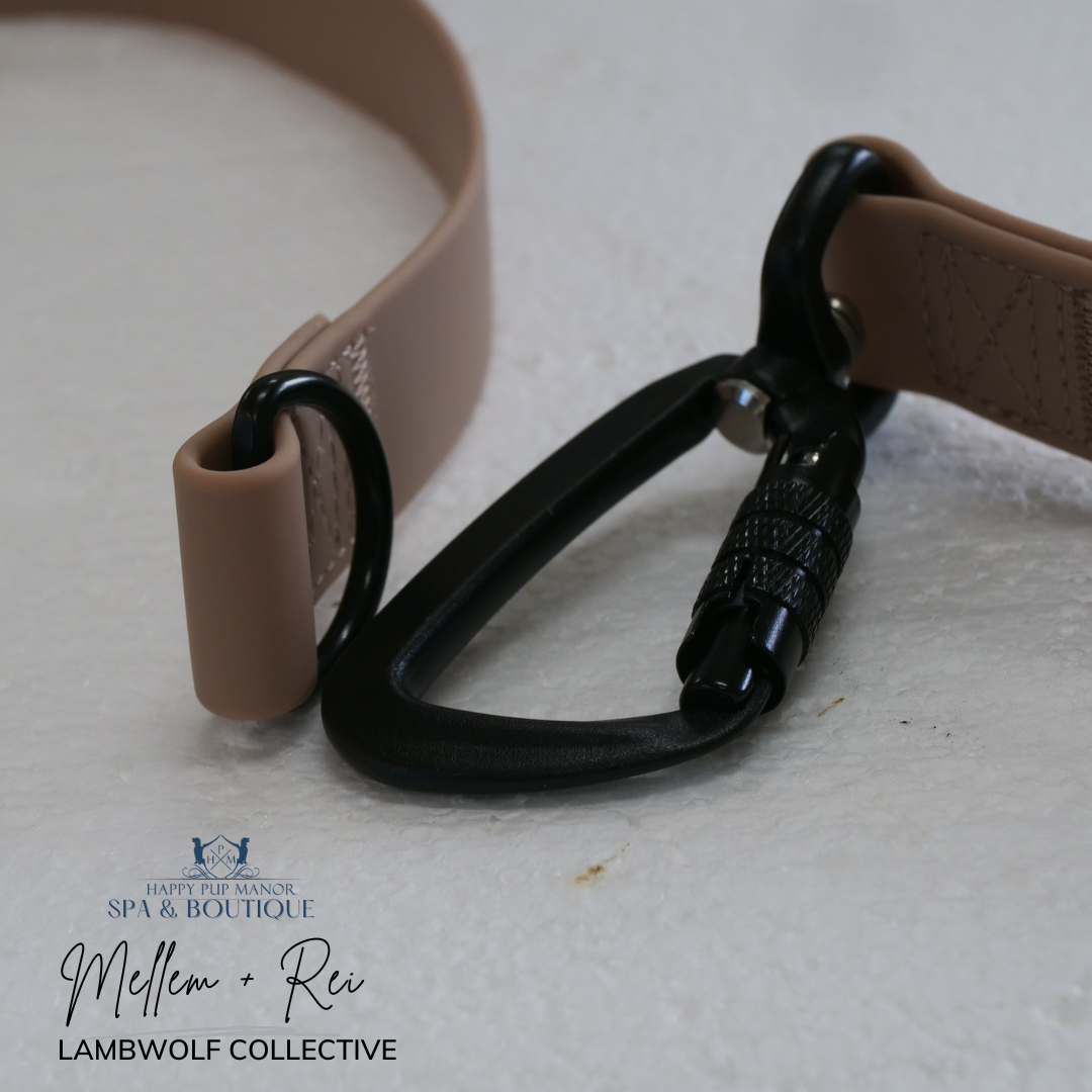 MELLEM + REI (Wide) | hands-free waterproof leash (Beige)