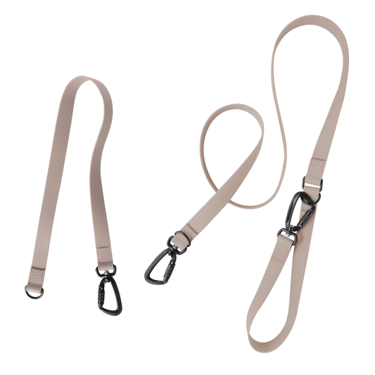 MELLEM + REI (Wide) | hands-free waterproof leash: Muted Pink