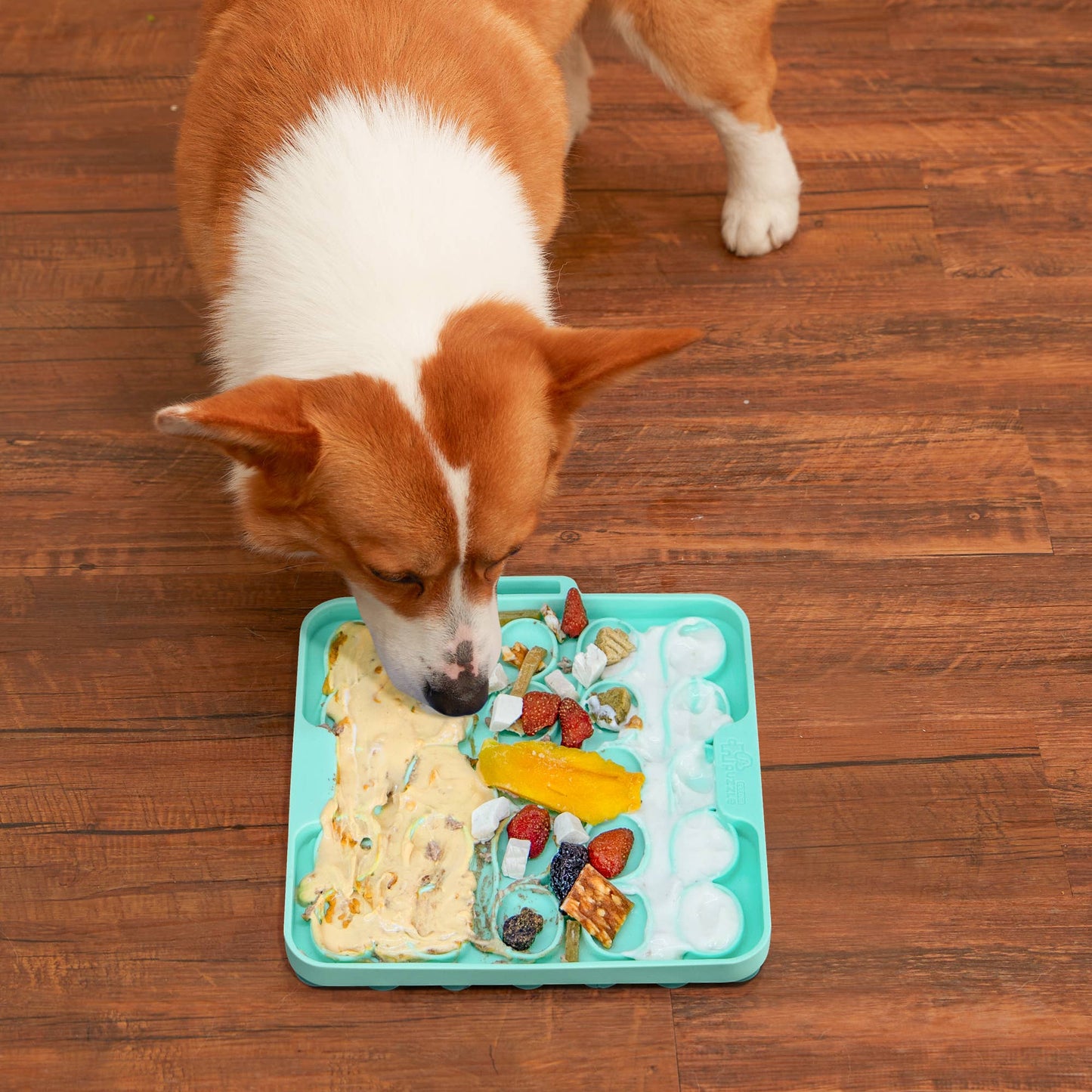 Lick Mat for Dogs with Suction Cups,Enrichment Toys GreenMat
