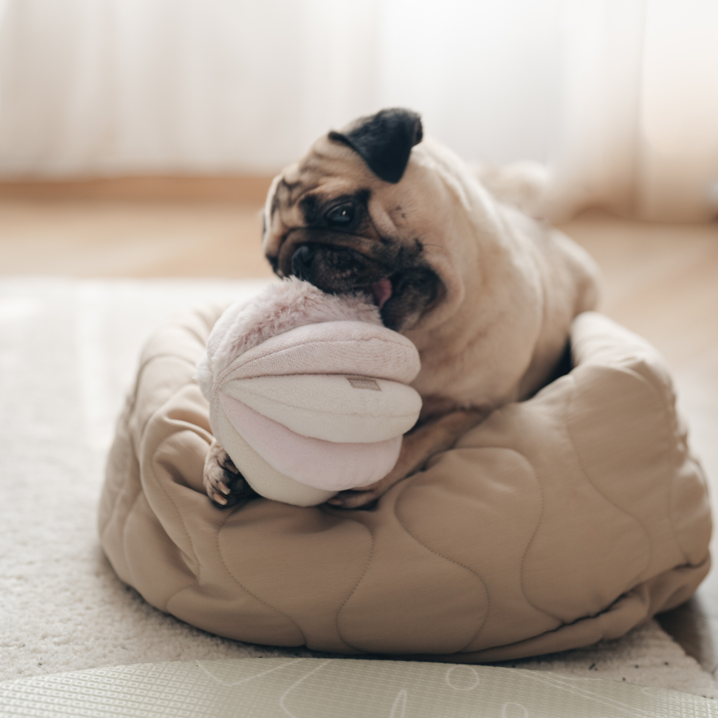 TOTO//ENRICHMENT DOG TOY: PINK