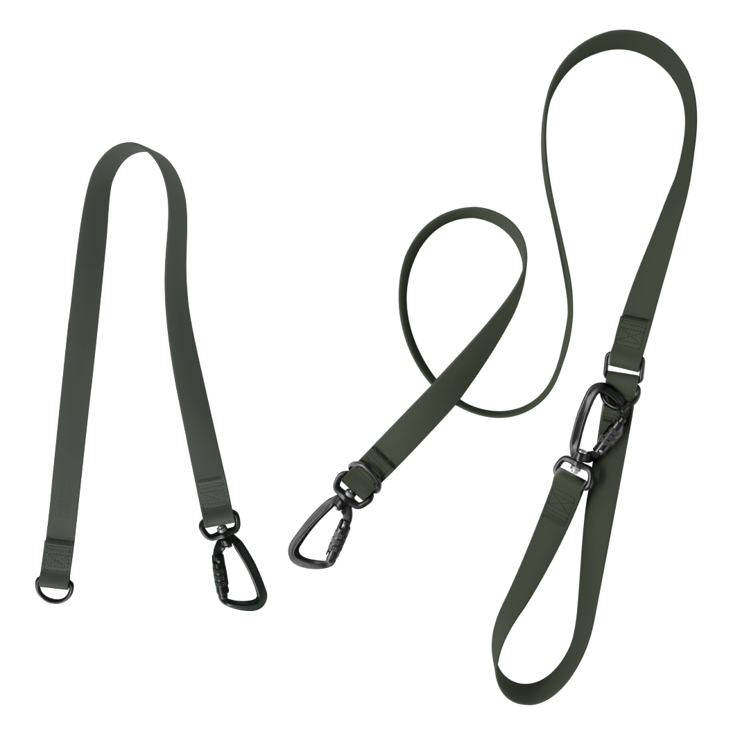 MELLEM + REI (Wide) | hands-free waterproof leash: Muted Pink