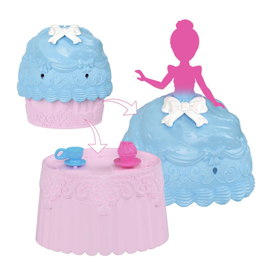 Mattel Disney Princess Small Doll Cupcake Reveal with 5 Surprises