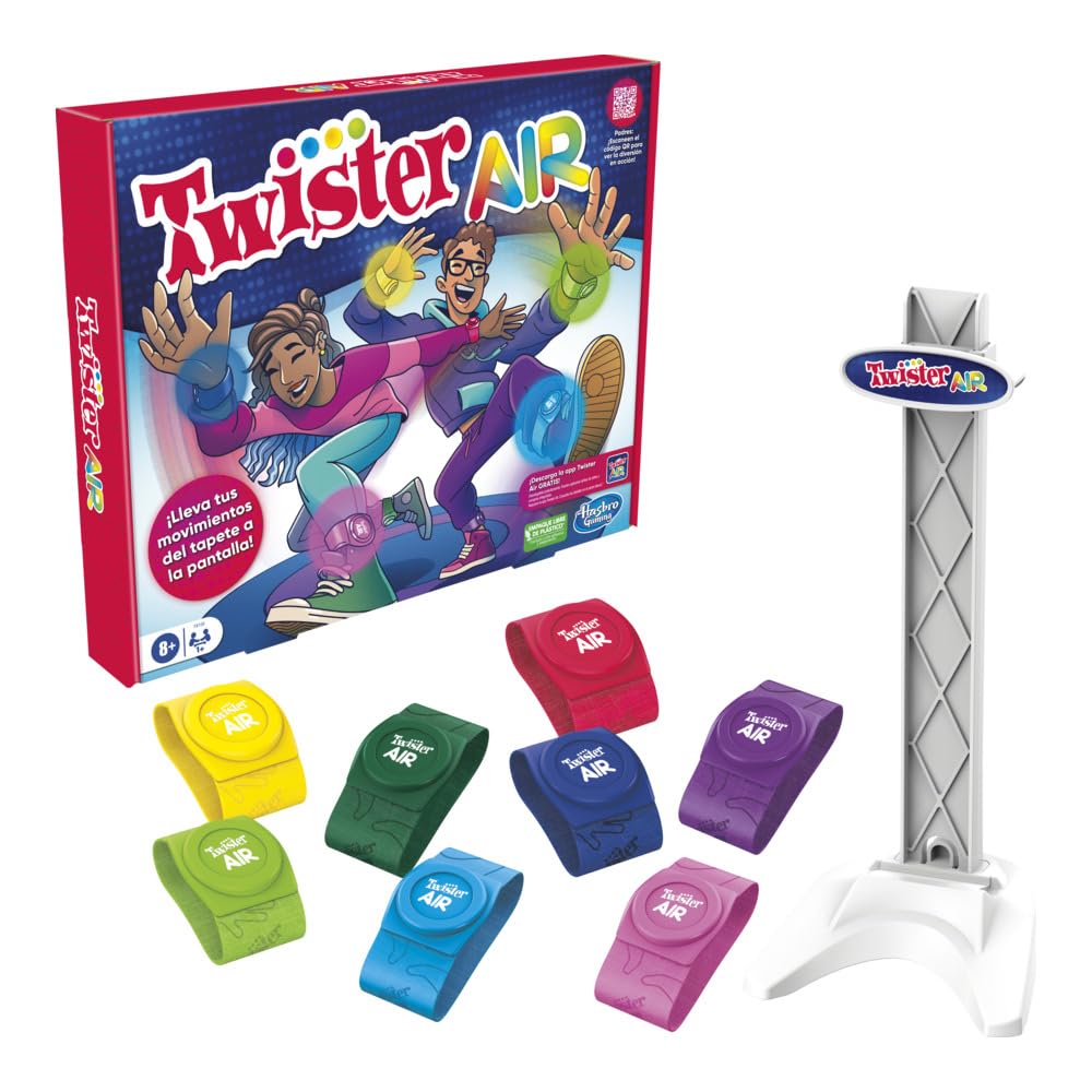 Hasbro Twister Air – Balance Game with Augmented Reality App