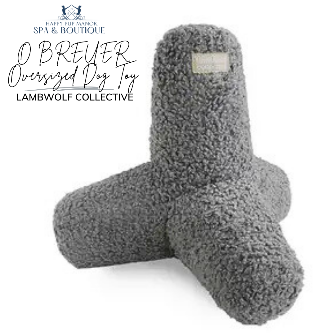 O BREUER Oversized Dog Toy (Concrete)
