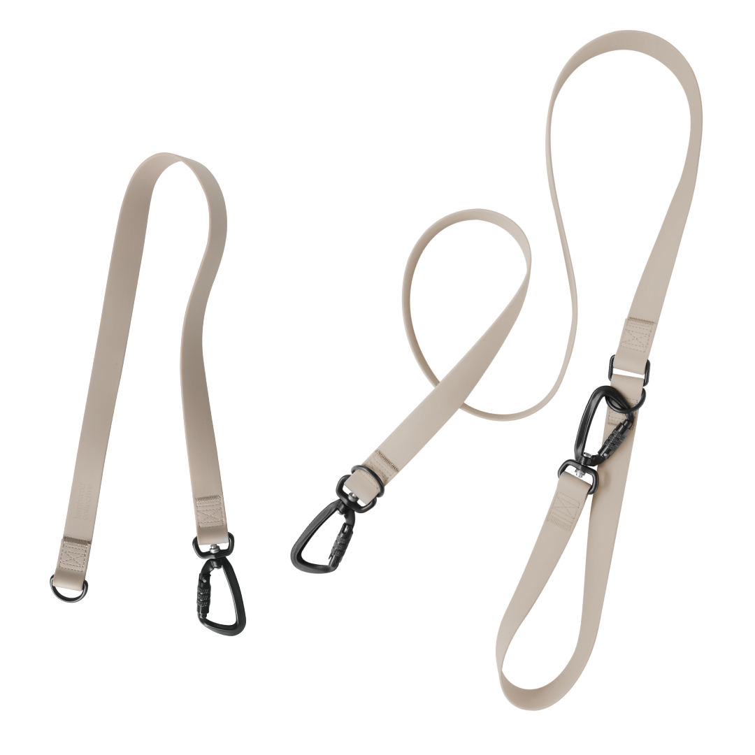MELLEM + REI (Wide) | hands-free waterproof leash: Muted Pink